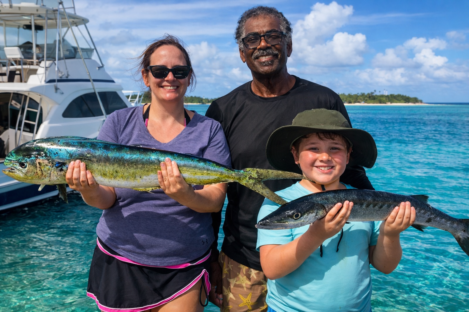 Home 7 Pesca exitosa en el paraiso tropical